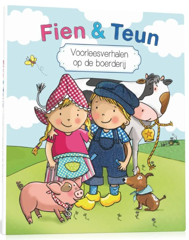 Voorleesverhalen op de boerderij – Witte Leeuw – boek cover