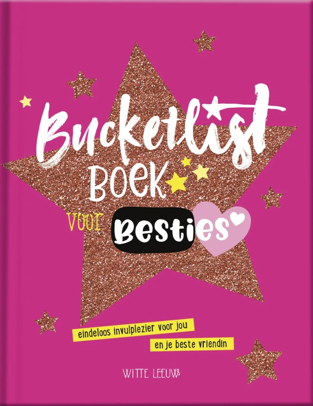 Bucketlistboek voor Besties ā Witte Leeuw ā boek cover