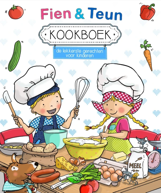 Fien & Teun Kookboek – Witte Leeuw – boek cover
