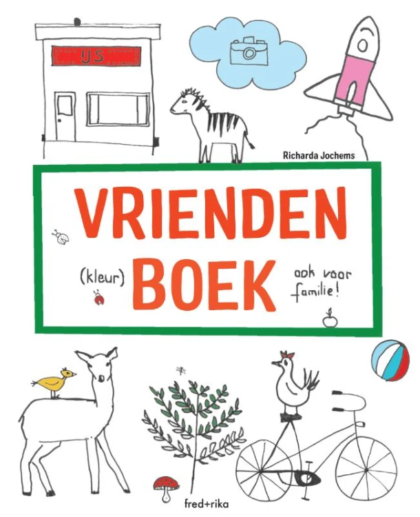 Vriendenboek – Richarda Jochems – boek cover