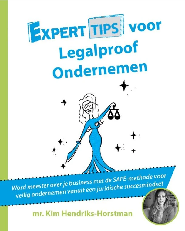Experttips voor Legalproof Ondernemen – Kim Hendriks-Horstman – boek cover