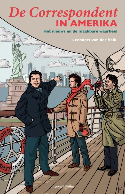 De Correspondent in Amerika – Leendert van der Valk – boek cover