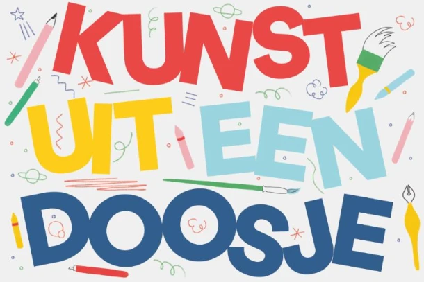 Kunst uit een doosje – Nicky Hoberman – boek cover