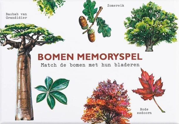 Bomen memoryspel – Tony Kirkham – boek cover