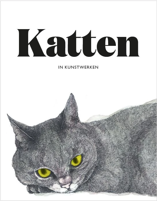 Katten in kunstwerken – Caroline Roberts – boek cover