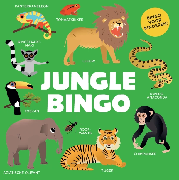Jungle Bingo – Caroline Selmes – boek cover