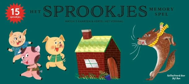 Het sprookjes memoryspel – Anna Claybourne – boek cover
