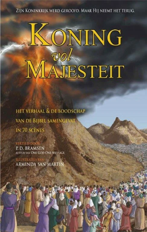 Koning vol Majesteit – P. D. Bramsen – boek cover