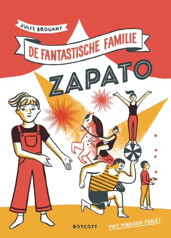 De fantastische familie Zapato – Julie Brouant – boek cover