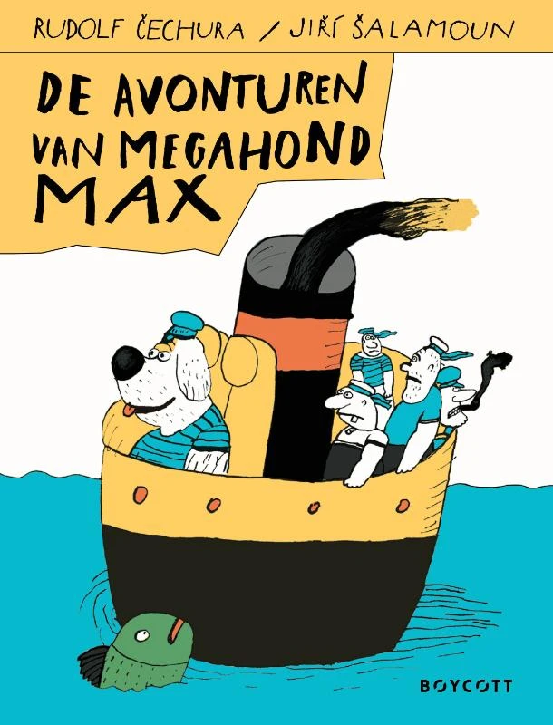 De avonturen van megahond Max – Rudolf Cechura – boek cover