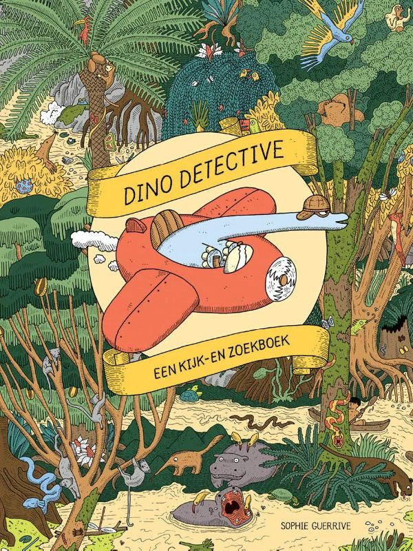 Dino detective – Sophie Guerrive – boek cover