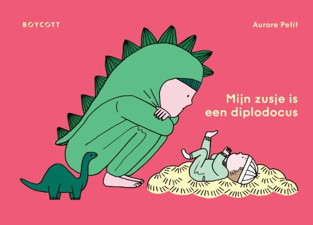 Mijn zusje is een diplodocus – Aurore Petit – boek cover