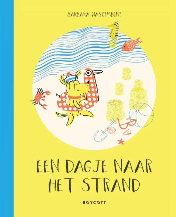 Een dagje naar het strand – Barbara Nascimbeni – boek cover