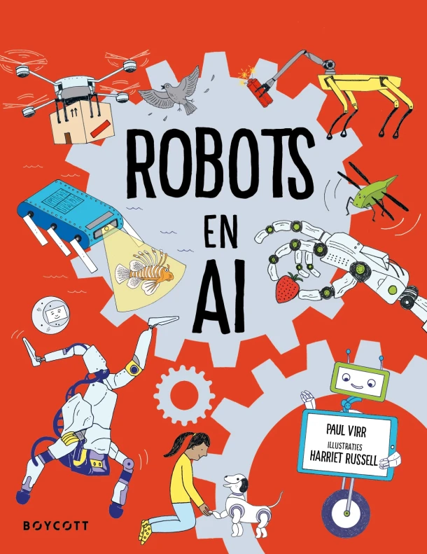 Robots en AI – Paul Virr – boek cover