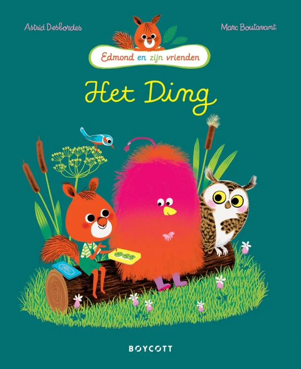Het ding – Astrid Desbordes – boek cover