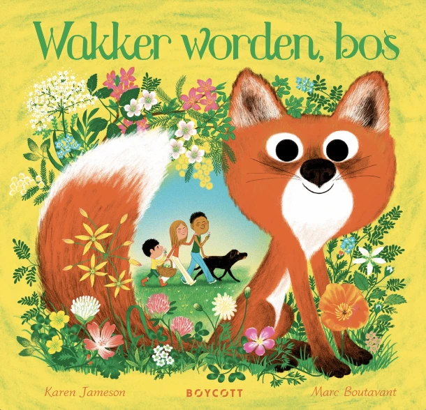 Wakker worden, bos – Karen Jameson – boek cover