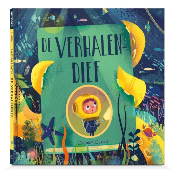 De verhalendief – Graham Carter – boek cover
