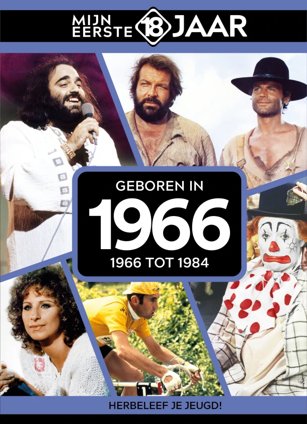 Geboren in 1966 – Mijn eerste 18 jaar – boek cover