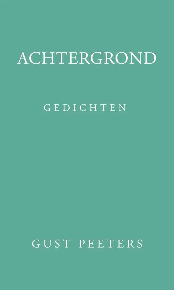 Achtergrond – Gust Peeters – boek cover