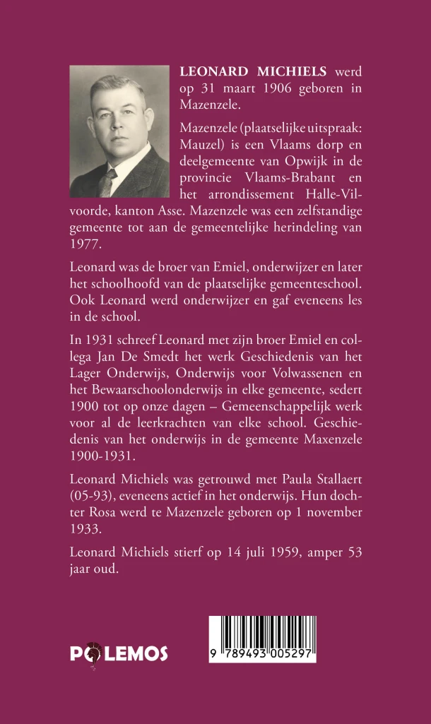 Verzamelde gedichten – Leonard Michiels – boek cover