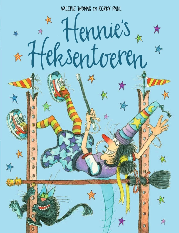 Hennie's Heksentoeren – Valerie Thomas – boek cover