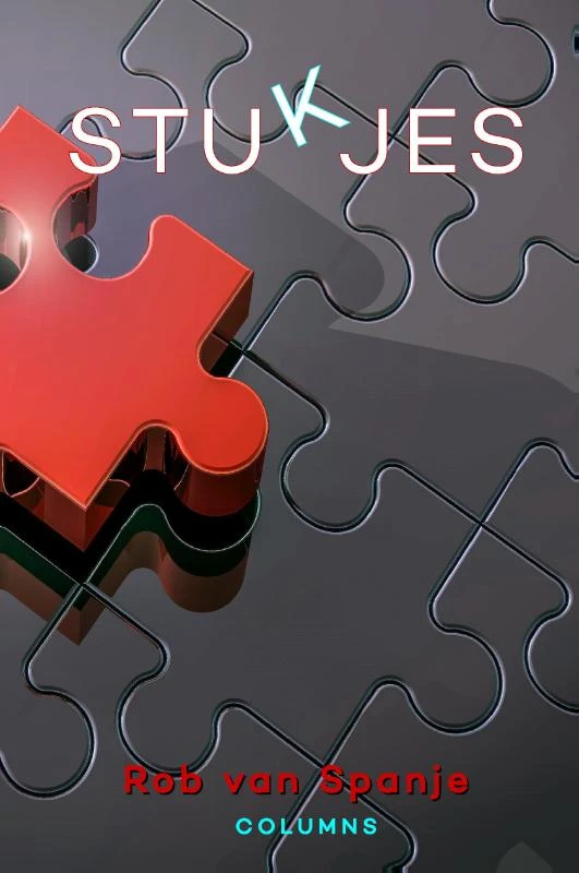 Stukjes – Rob van Spanje – boek cover