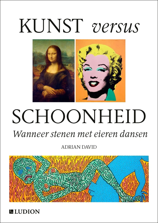 Kunst versus schoonheid – Adrian David – boek cover
