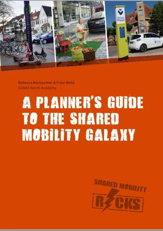 A Planner's Guide to Shared Mobility Galaxy – Friso Metz – boek cover