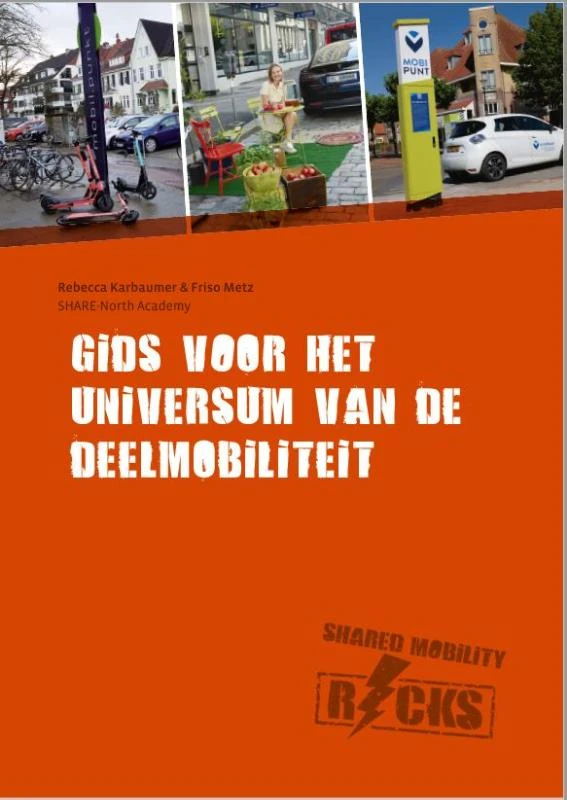 Shared Mobility Rocks – Friso Metz – boek cover