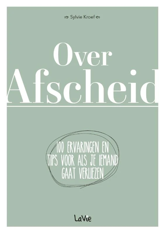 Over Afscheid – Sylvie Kroef – boek cover