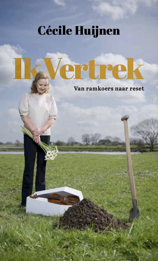 Ik vertrek – Cécile Huijnen – boek cover