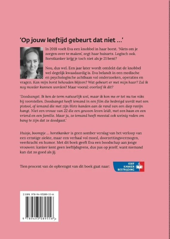 Huisje, boompje ... borstkanker – Eva Visser – boek cover