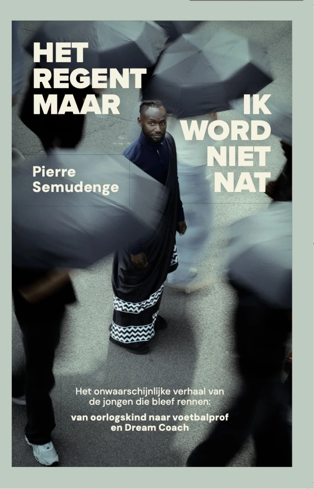 Het regent, maar ik word niet nat – Pierre Semudenge-Mujene – boek cover
