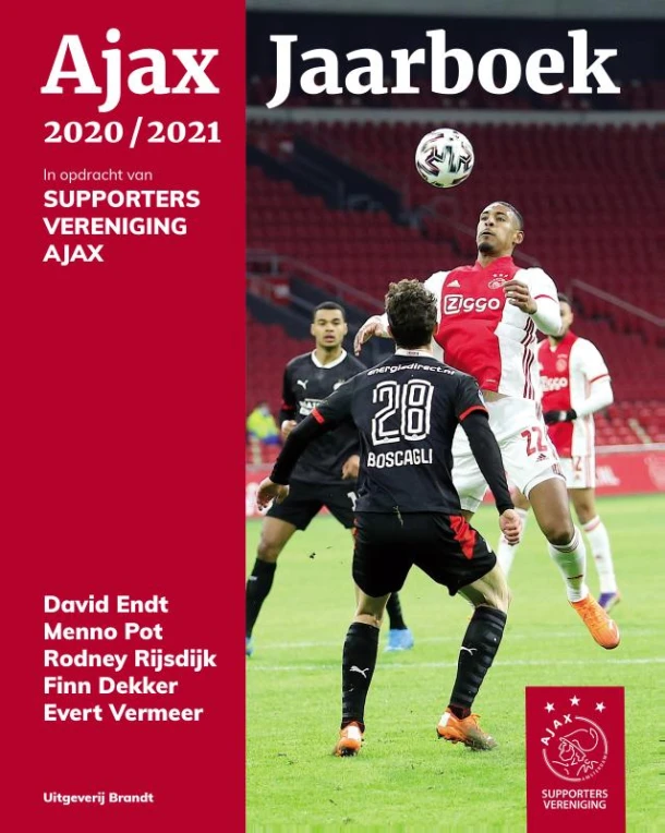 Ajax Jaarboek 2020/2021 – David Endt – boek cover