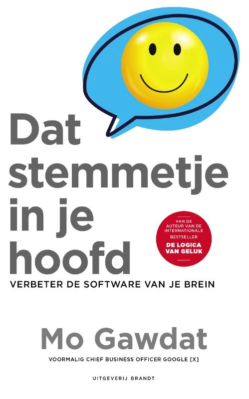 Dat stemmetje in je hoofd – Mo Gawdat – boek cover