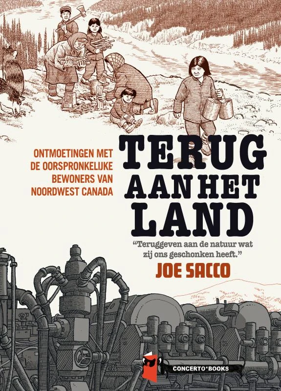 Dene First Nations – Joe Sacco – boek cover