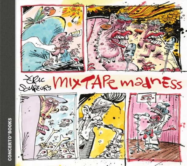 Mixtape Covers – Eric Schreurs – boek cover