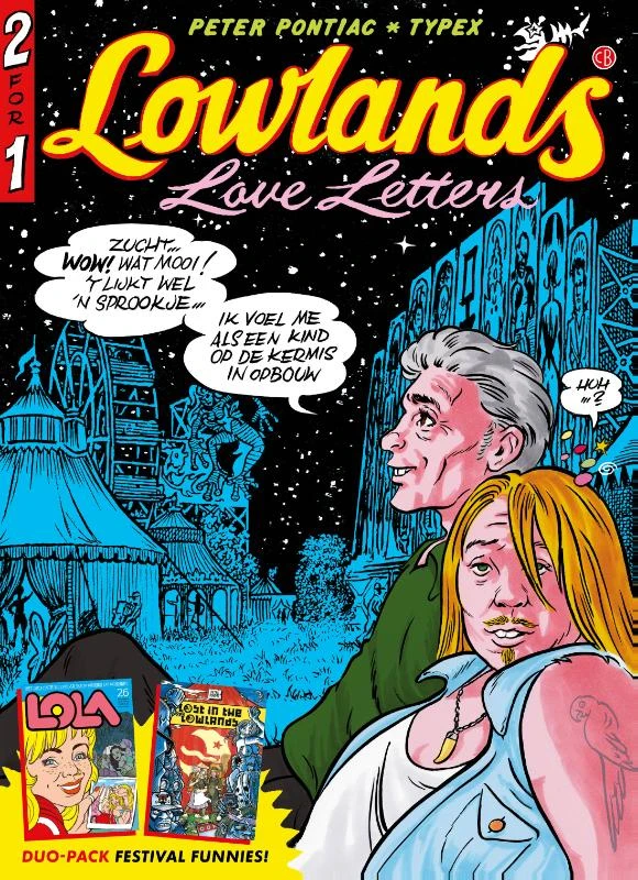 Lowlands Love Letters – Typex – boek cover