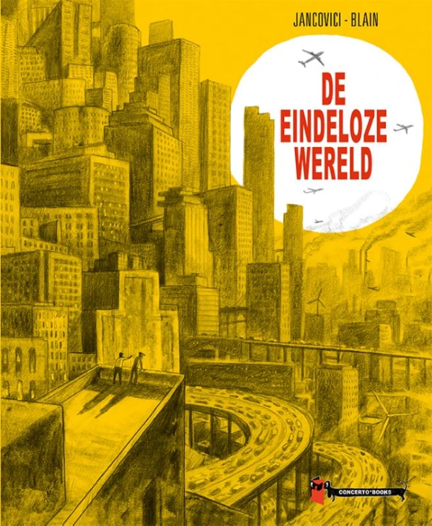 De eindeloze wereld – Christophe Blain – boek cover