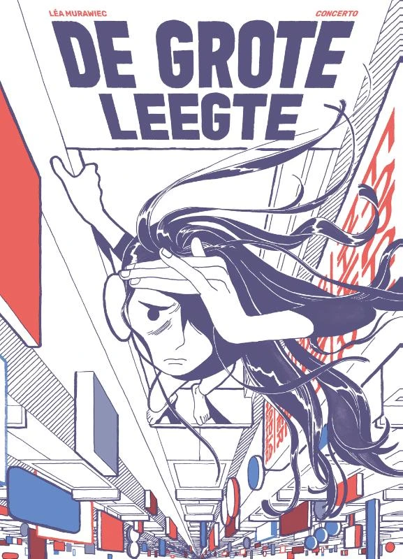 De grote leegte – Léa Murawiec – boek cover