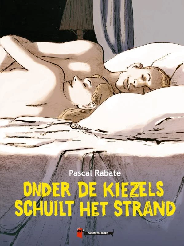 Het strand onder de kiezels – Pascal Rabaté – boek cover