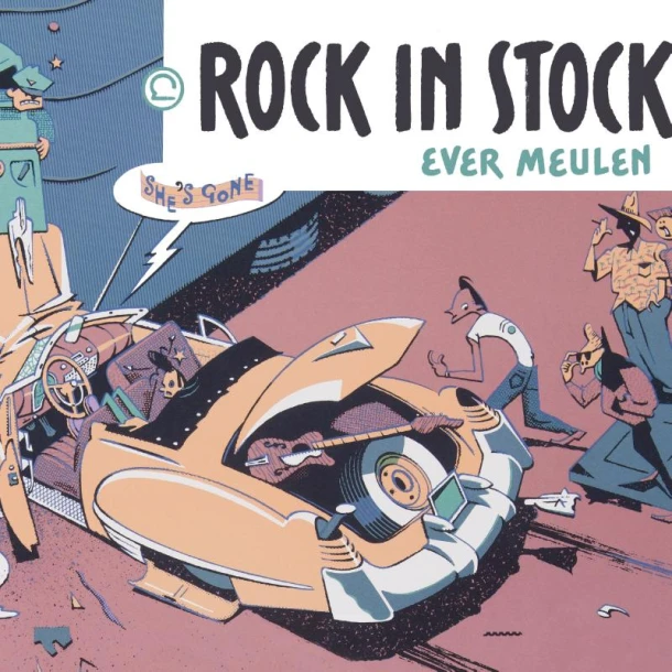 Rock in stock – Ever Meulen – boek cover