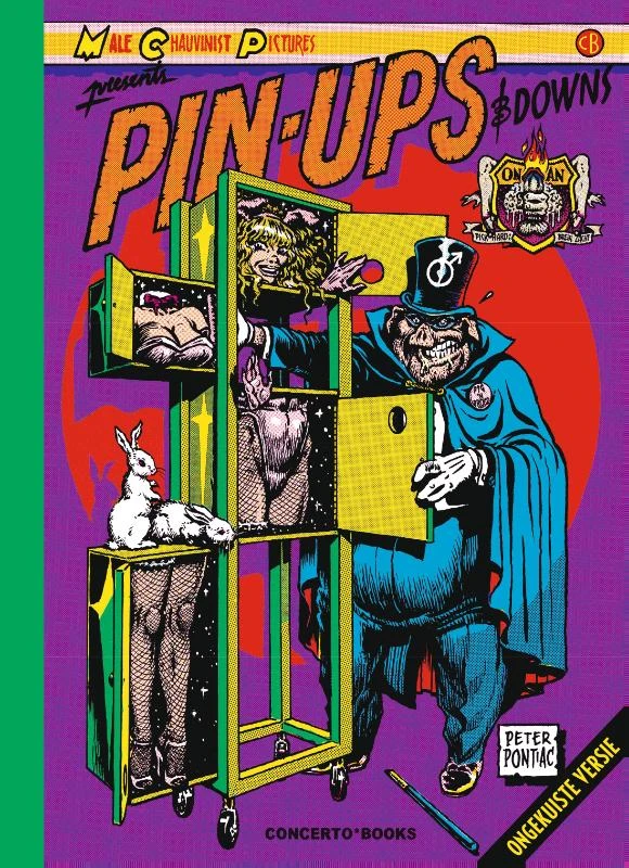 Pin-Ups & Downs – Peter Pontiac – boek cover