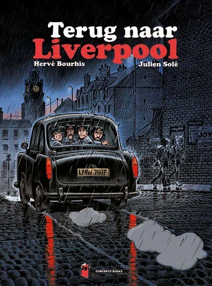 Terug naar Liverpool – Hervé Bourhis – boek cover