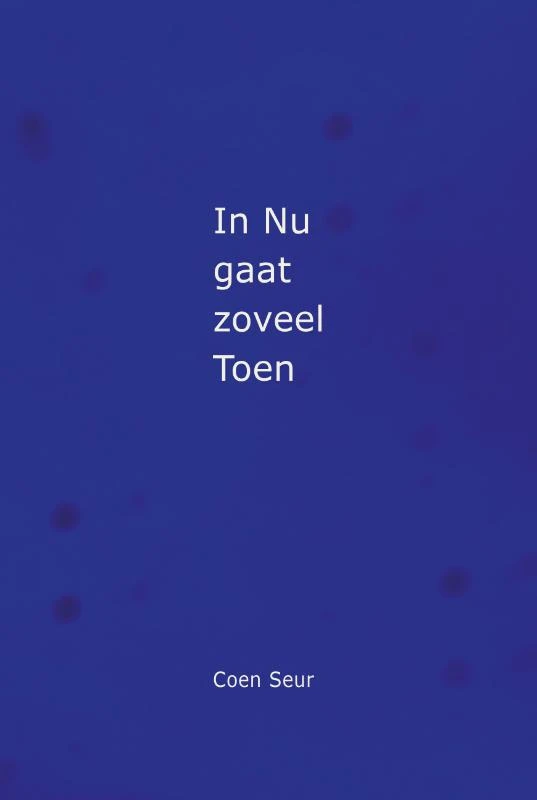 In Nu gaat zoveel Toen – Coen Seur – boek cover