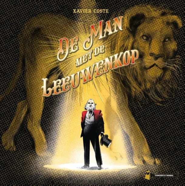 De man met de leeuwenkop – Xavier Coste – boek cover