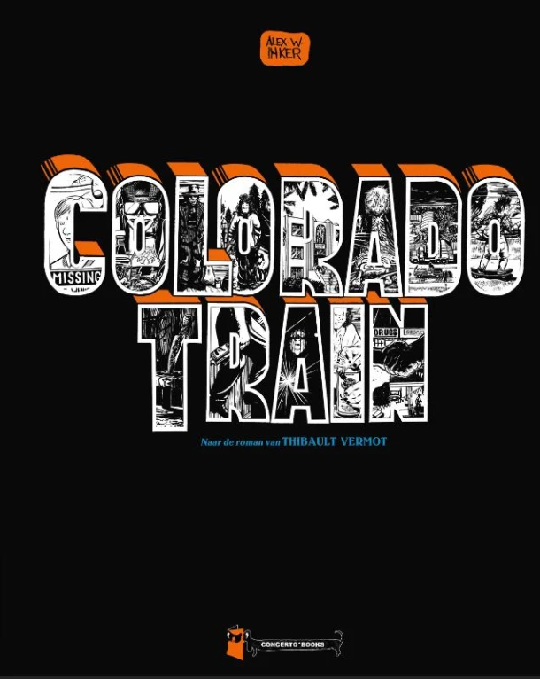 Colorado Train – Thibaut Vermot – boek cover