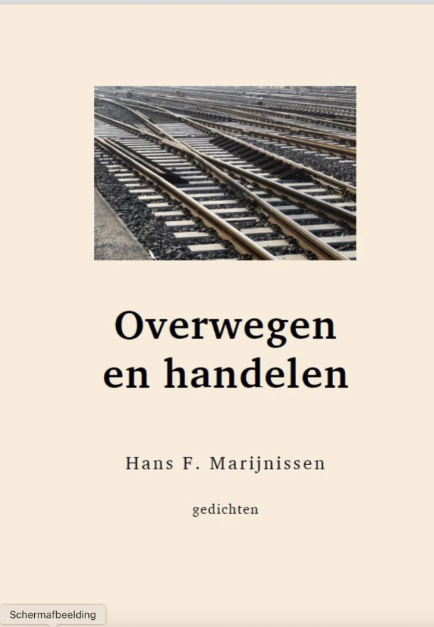 Overwegen en handelen – Hans F. Marijnissen – boek cover