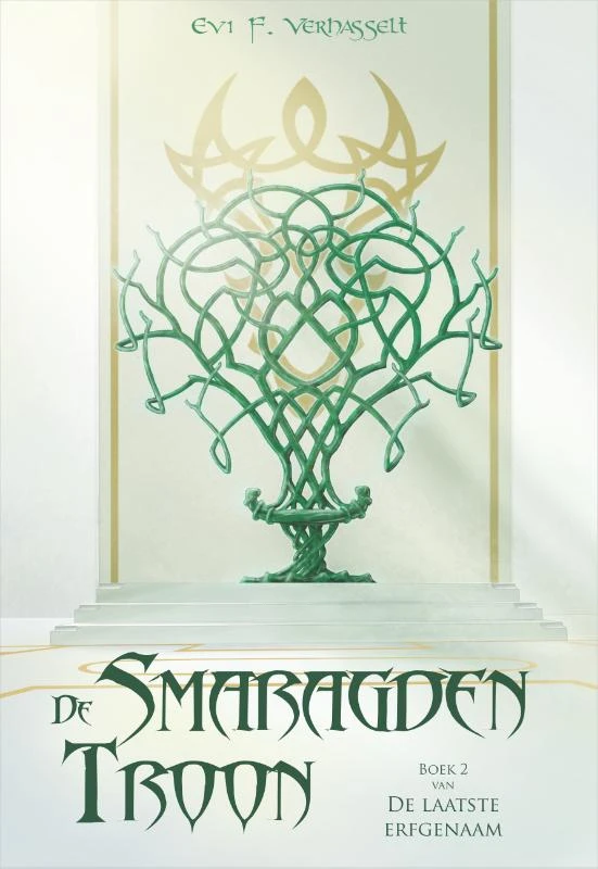 De Smaragden Troon – Evi F Verhasselt – boek cover