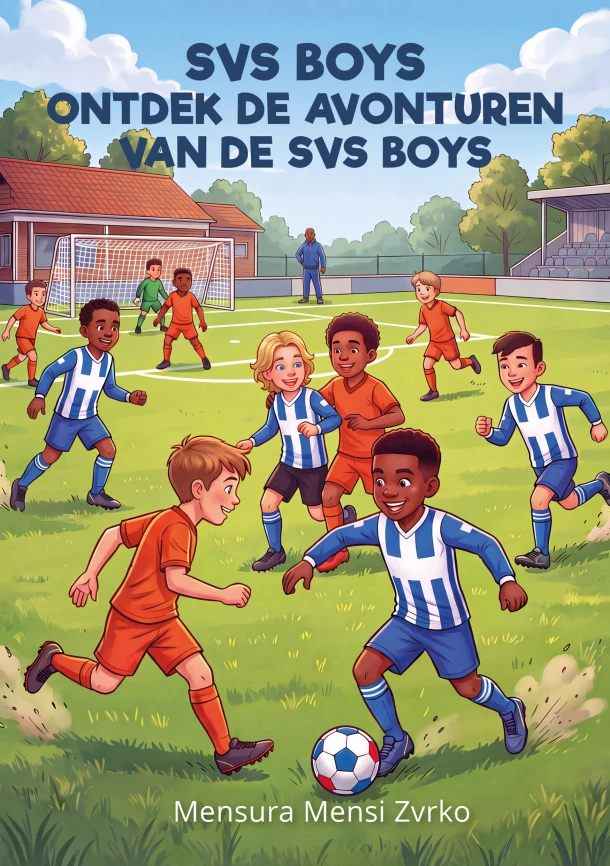 Ontdek de avonturen van de SVS Boys – Mensura Zvrko – boek cover